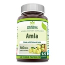 Herbal Secrets Amla Supplemento | 500 Mg Per Serving | 120 capsule veggie | Made with Natural Amla | Supplemento | Non OGM | Gluten Free | Made in USA