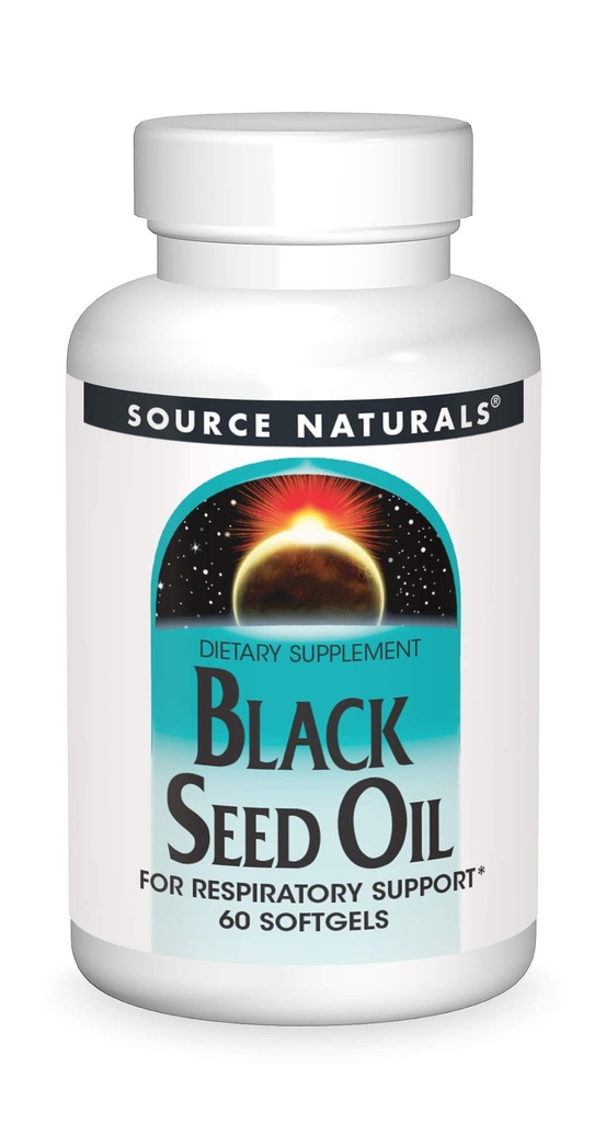 Quelle Naturals Black Seed Oil for Respritory Support* - 60 Softgels