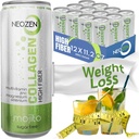 NEOZEN Collagen Bevanda frizzante con fibra alimentare - Nutrienti bilanciati per il benessere - Sugar Free - Keto-Friendly - No Gluten - No Caffeina - 11.2 fl oz (12 Pack)