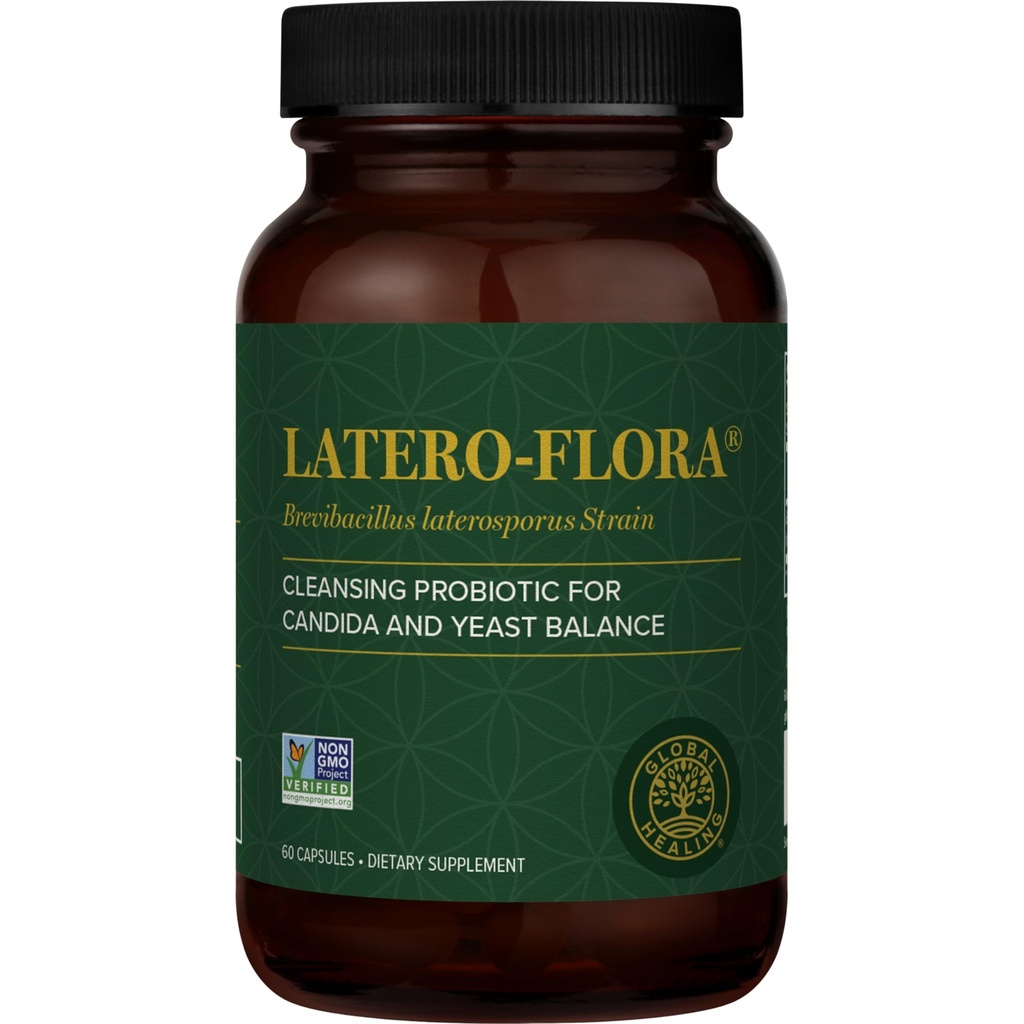 Latero-Flora Probiotic 60 Zählung von Global Healing Center