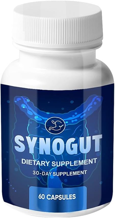 Synogut - Synogut Pills for Digestive Support Gut Health (60 capsule - 1 mese di fornitura)