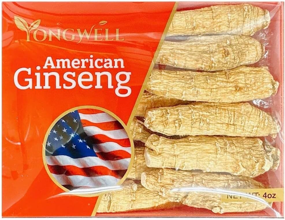 Hand Ausgewählt A Grade American Ginseng Root Large Short (4 Oz. Box)