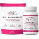 Annatrol Bone Support & FORTIBONE Collagen Peptides w/FORTIGEL, VERISOL et TENDOFORTE - Bone complète, articulaire, peau, cheveux, ongles et support métabolique.
