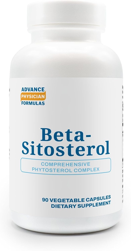 Beta-Sitosterolo, 400 mg, 90 capsule vegetali