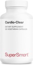 Supersmart - Cardio Clear (Garlic EDTA Supplement) - mit Malic Acid, Calcium Dinatrium EDTA, Magnesium, Bromelain | Non-GMO & Gluten Free - 120 vegetarische Kapseln