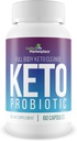 Keto Probiotic - 40 milliards d'UFC - Promouvoir la santé digestive, la santé immunitaire et la santé gustative - Keto Friendly Probiotic - Aide à la purification de la kéto du corps entier - Bloating réduit - Keto Probiotics pour les hommes et les femmes