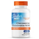 Doctor's Best Glucosamin Chondroitin Msm mit OptiMSM-Kapseln, unterstützt gesunde Gelenkstruktur, Funktion & Komfort, Nicht-GVO, Glutenfrei, Sojafrei, 120 Zählung (Paket von 1)