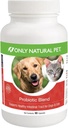 Nur natürliches Tier Probiotic Hunde- und Katzenergänzung - Verdauungs- & Darm Trakt Gesundheit Enzym Formel, Welpen & Canine Verdauungsunterstützung, Best for Stomach Relief & Gas Aid - 90 Kapseln.