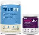 RSP NUTRITION AminoLean énergie de pré-entraînement (BlackBerry grenade 30 portions) avec la poudre de protéines TrueFit (Vanilla 2 LB)