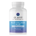 DR. EMIL NUTRITION Pilules multicollagènes pour femmes.com Suppléments collagènes Support cheveux, peau, ongles et articulations.com Suppléments collagènes hydrolysés.com Types I, II, III, V et X.com 90 Capsules