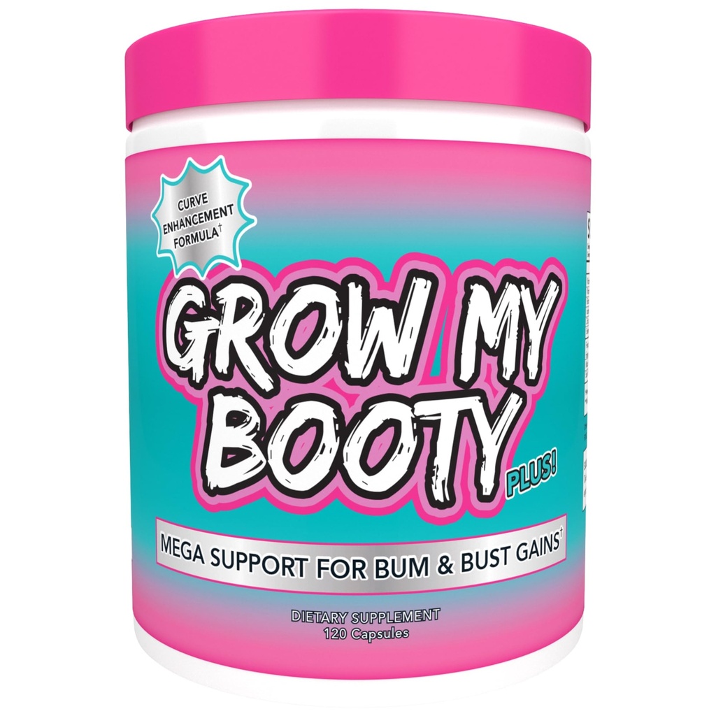 SPAZMATIC Grow My Booty Plus Butt Enhancement Boot Pills - Mega Booty et Buste rapide de la formule Glute Booster