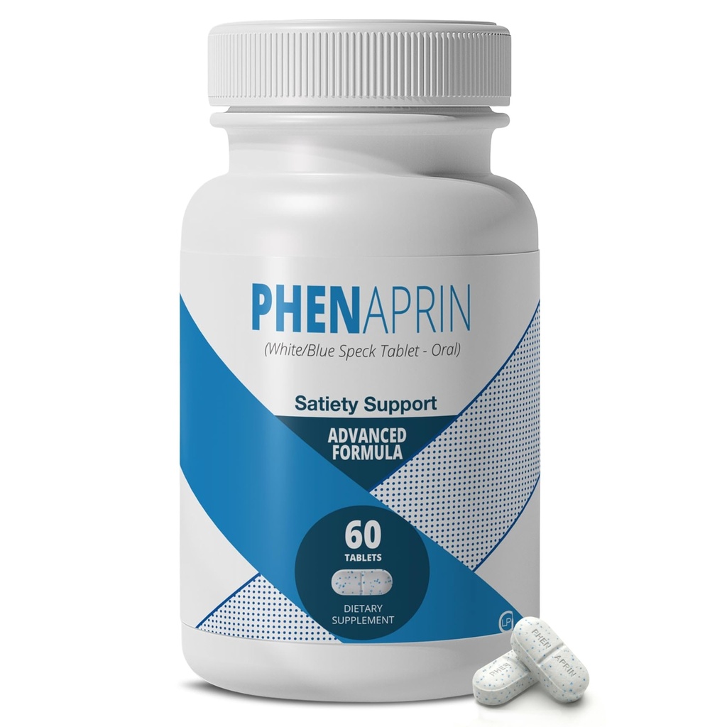 PhenAprin Advanced Diät Pillen für Weight Loss & Energy - Multi-Pathway Appetite Suppressant & Thermogenic Fat Burner für Männer & Frauen - Metabolismus Booster, Lebensmittel Lärm & Cravings Unterstützung - 60 Tabletten