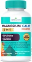 Magnesium CALM Complex 2 in 1 Glycinat und Taurate 90 Einheiten USA Ausgangskomponenten Nur Neu 2024