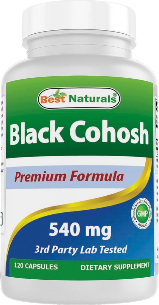 Meilleurs Naturels Noir Cohosh 540 mg 120 Capsules