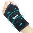 Wrist Ice Pack Wrap for Carpal Tunnel Relief - Brace de soutien à la main avec 2 packs de gel réutilisables Compresseur à froid chaud pour l'arthrite rhumatoïde, la Tendonite, les blessures sportives, l'gonflement, les bleus et les sprains