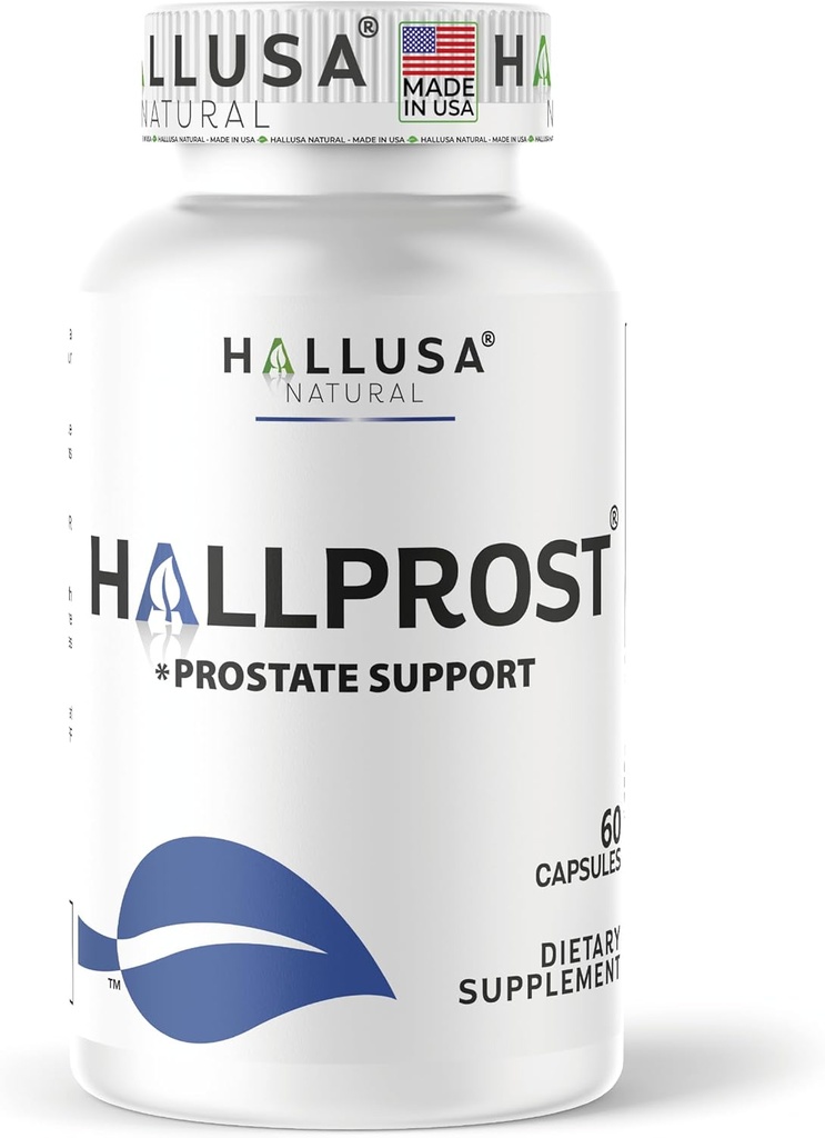 Hallusa Natural Próstata Inflamada - Prostatite - Pastillas para la próstata - HALLPROST 60 CAPSULAS