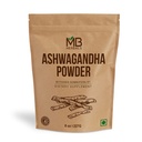 MB Herbals Ashwagandha Polvere 8oz (0.5lb) | Lab Tested | Ginseng indiano | Withania somnifera Root Powder