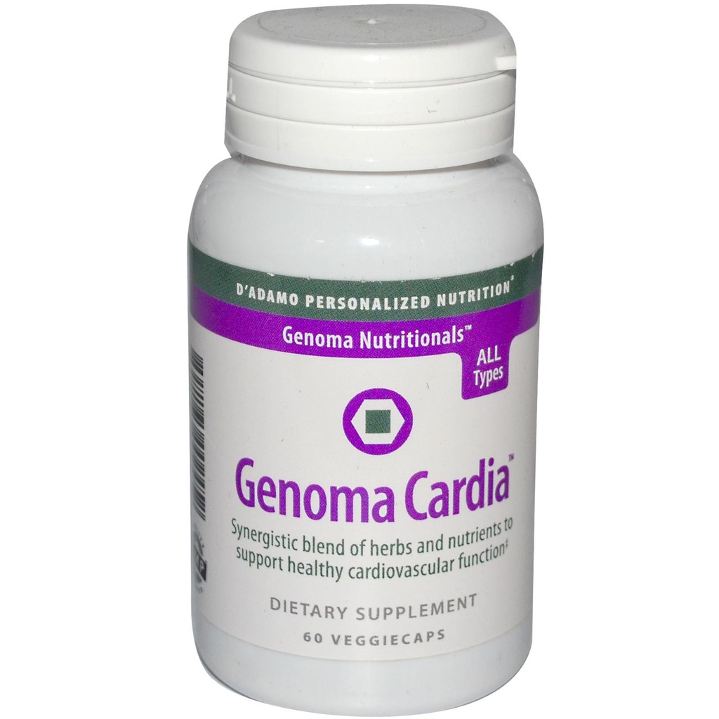 D'Adamo Nutrizione personalizzata - Genoma Cardia 60 vcaps