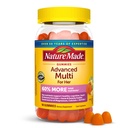 Natura Made Advanced Womens Gummy Multivitamines con Citrato di Magnesio, Calcio, Vitamine B, Gummie Multivitaminiche per Donne, 90 Multi Vitamine Gummies, Alimentazione 30 giorni