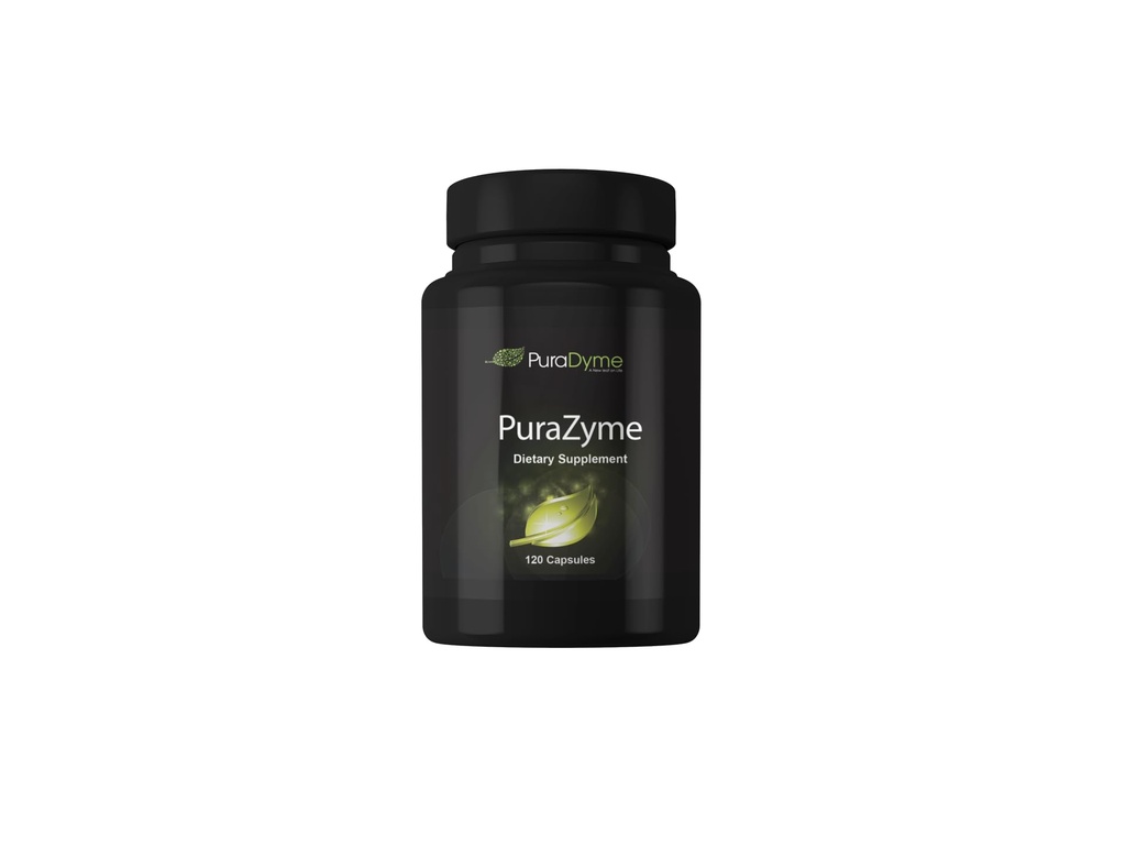 PuraDyme PuraZyme Blend of Digestive Enzymes by Lou Corona 120 Capsules