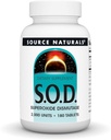 Quelle Naturals S-O-D, Superoxid Dismutase - Nahrungsergänzung - 180 Tabletten