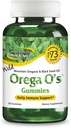 HERB ET SPICE DE L'AMÉRICAINE DU NORD Orega - 60 Gummies à l'huile d'origan sauvage et de graines noires - Non-OGM - 30 portions