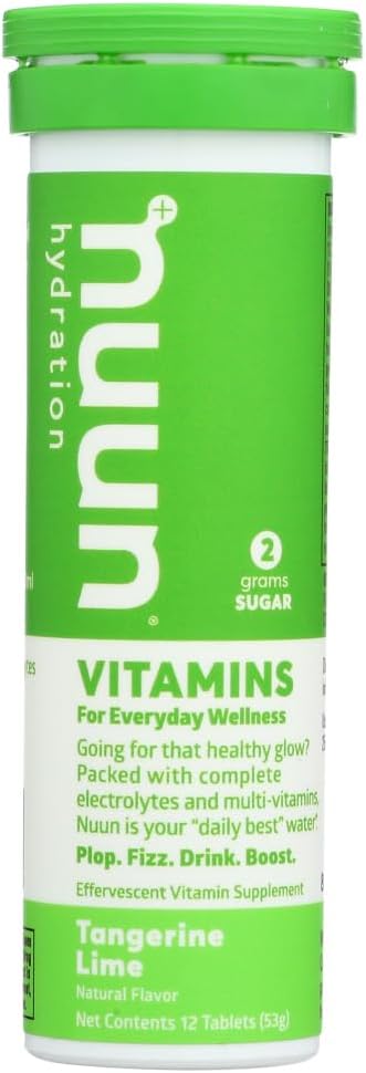 Nuun Vitamine: Tangerine Lime Daily Hydration Supplement (3 Tubes von 12 Tabs)3