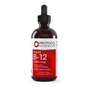 PROTOKOLL FÜR LIFE BALANCE Flüssigkeit B-12 5.000mcg - Nervous System Unterstützung - mit B Vitaminen - Molke Free & Vegan Vitamin B Liquid - 4 fl oz