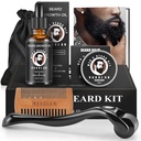Bart Growth and Grooming Kit - Growth Oil (2Oz), Balm, Comb, E-book, Storage Bag, Mustache Mens Geschenkset für ihn