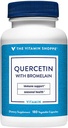 La vitamina Shoppe Quercetin con Bromelain, Antiossidante che supporta un Immune sano per tutte le stagioni (180 capsule)
