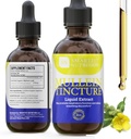 Extrait de feuille de Mullein - gouttes de Mullein - Lung Cleanse - Supplément pour le système respiratoire et les muqueuses saines Membranes - Verbascum Densiflorum - 2 oz
