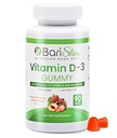 BariSlim Vitamine bariatrique D-3 Gommies - Vitamine gommée spécialement formulée pour les patients après une chirurgie de perte de poids - Facile à digérer et grands saveurs de fruits dégustation