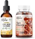 Wild & Organic Uric Acid Cleanse Tincture 2 fl oz & Tart Cherry Gummies