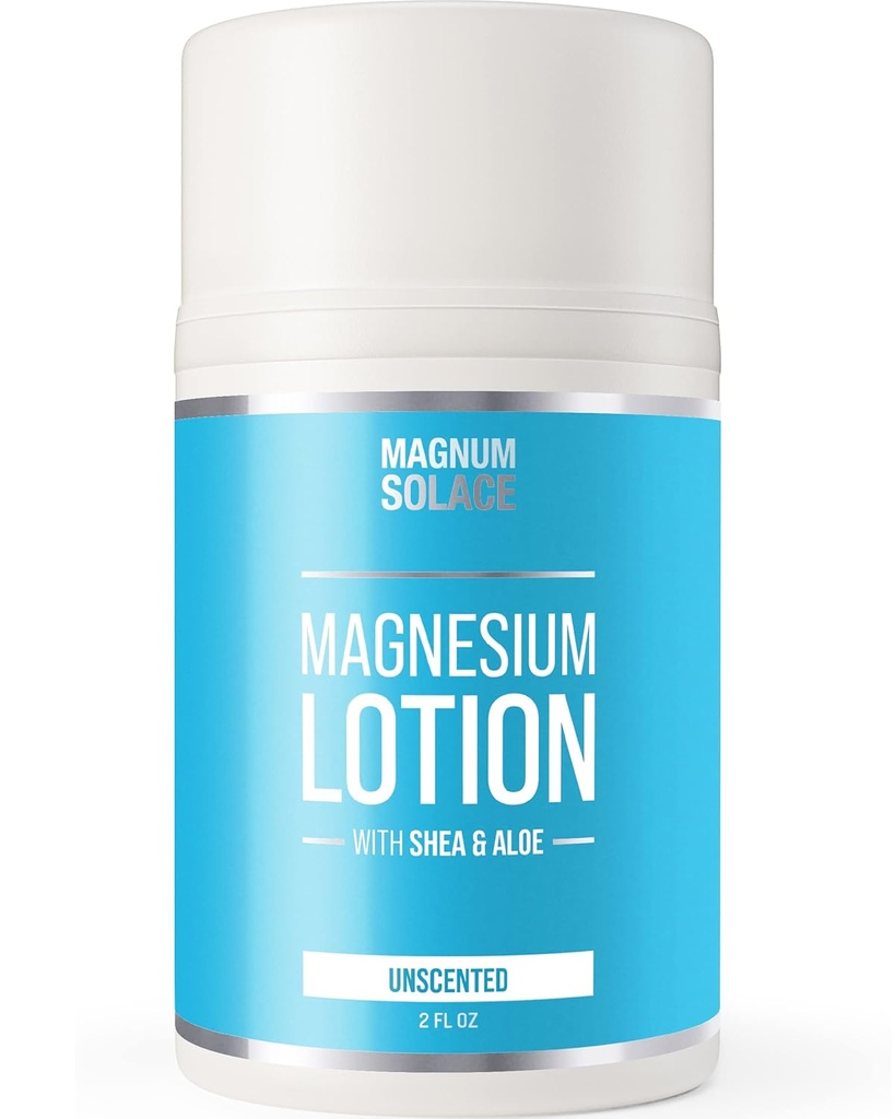 Magnesium Lotion with Shea Butter – Apply to Legs – Alternative to Topical Magnesium Cream