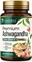 Ashwagandha Ergänzungen - 2100mg Ashwagandha Kapsel für Damen und Herren, Natürliche Antioxidante Unterstützung, Ashwa Root Extract, Extra Strength Calm Support mit schwarzem Pfeffer, Vegan & Gluten kostenlos - 120 Kapseln
