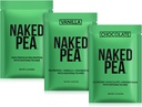 Naked Vegan Sample Pack Pea, Schokolade Pea und Vanille Pea