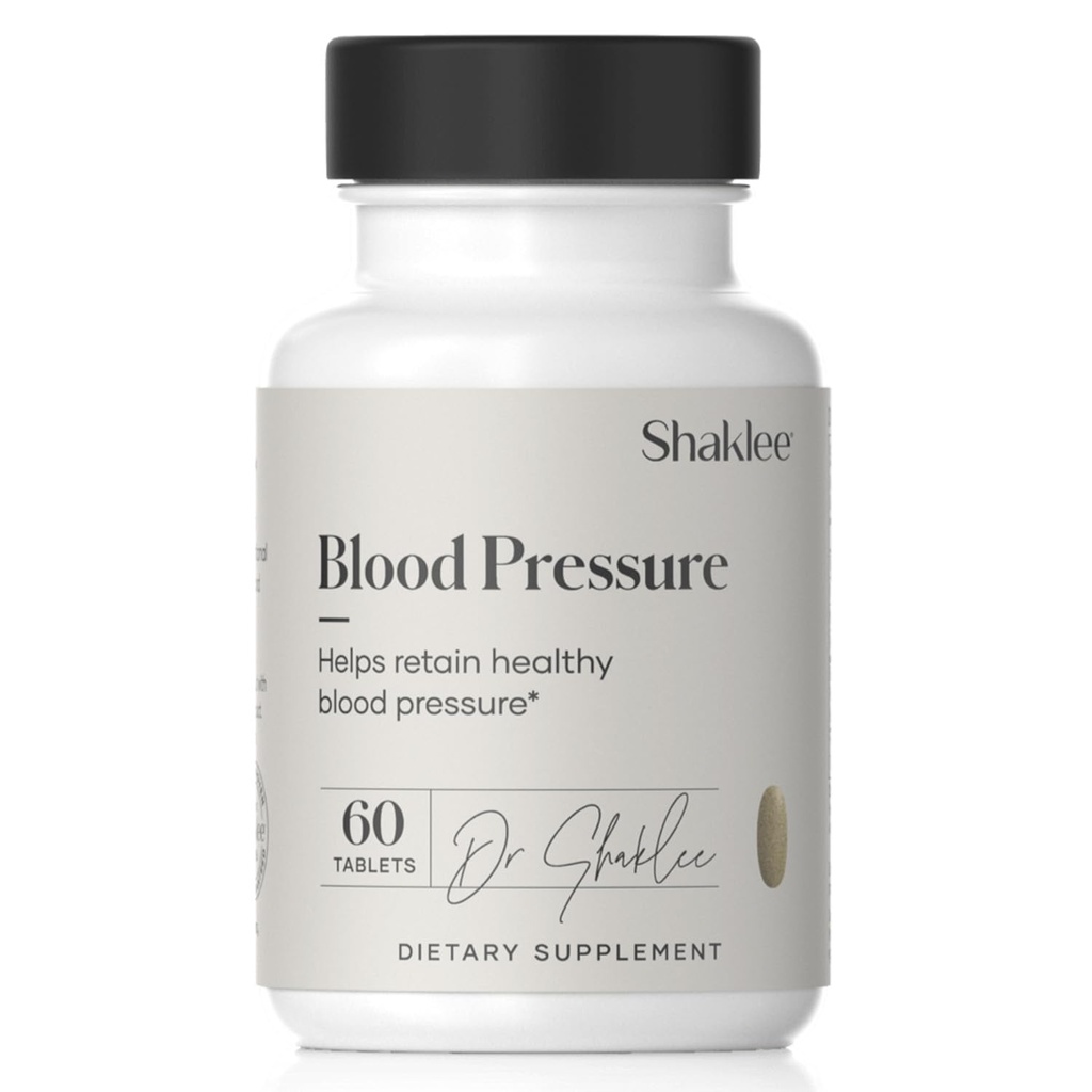 Shaklee - Blutdruck - Unterstützt gesunde Zirkulation, Förderung von Optimalen Blutgefäßen und Vaskulären Wellness - 60 Tabletten