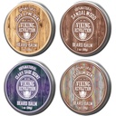 Viking Revolution 4 Bart Balm Variety Pack (1oz Jeder) - Sandelholz, Pine & Cedar, Bay Rum, Clary Sage - Stile, Stärken und Weichlinge Bart und Schnurrbart - Wachs für Männer