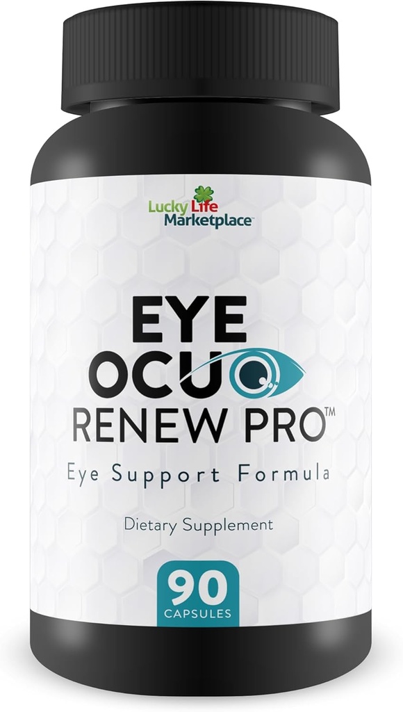 Eye Ocuo Renew Pro - Eye Health Support - Promote Healthy Vision Day & Nacht mit Vision-Ergänzungen - Hilfe Reduce Eye Strain, Augendruck, Blurred Vision mit Pro Vision Vitaminen, Mineralien, & Kräuter