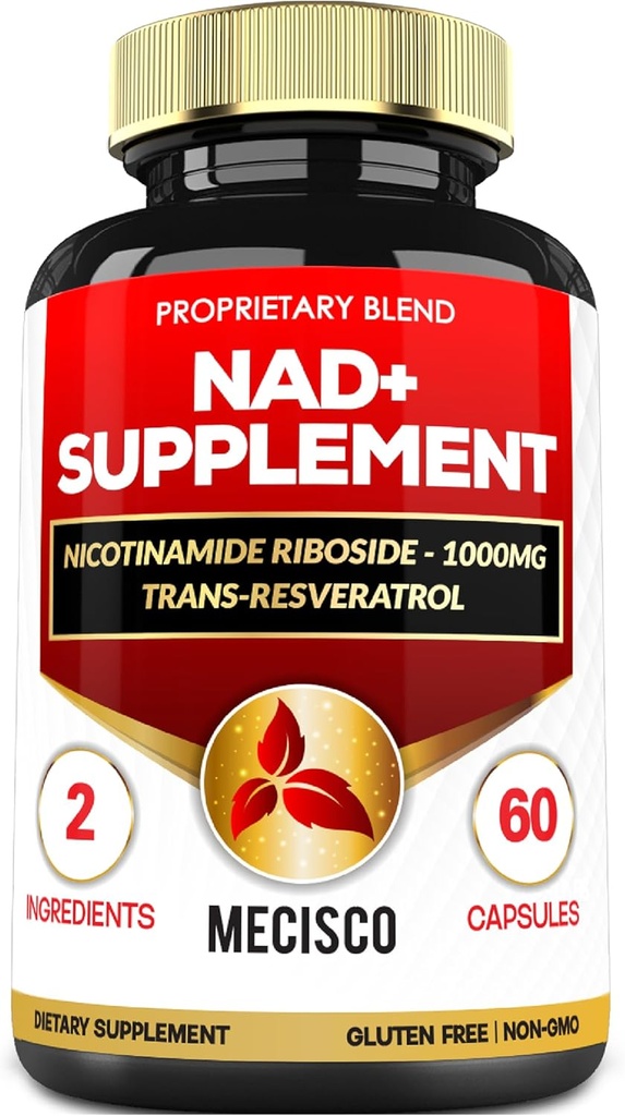 2in1 Ergänzung mit Nicotinamid Riboside & Resveratrol - 60 Kapseln für 30 Tage