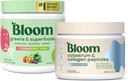 Bloom Nutrition Superfood Greens Powder, Enzimi Digestivi con Probiotici e Prebiotici, Salute Gut, Bloating Relief, Strawberry Kiwi + Bovine Colostrum Powder | Pure 40% IgG Premium Colostrum