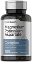 Complexe d'aspartate de magnésium Horbäach 180 capsules non OGM et sans gluten