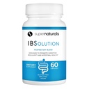 SuperNaturals IBSolution - Made in USA, Non-GMO, Glutenfrei & Vegan (60 Kapseln) - Verdauungsdarm Gesundheit Ergänzung mit Psyllium Husk - Gas, Blähungen, Durchfall, Verstopfung Linderung, Bauchschmerzen