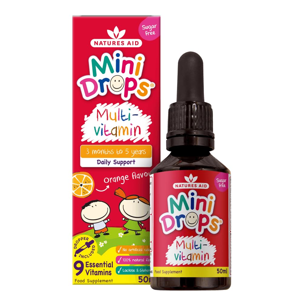 NATURE AID Multivitamin Gocce per bambini, 50 ML