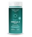 Iwi Omega-3 Mini Softgels (30 Portionen), leicht zu schlucken, pflanzliche Algen Omega 3 mit EPA + DHA, Whole-Body Support Diätetische Ergänzung, Krill & Fischöl Alternative, kein fischiger Nachgeschmack