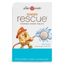 Ginger Rescue Chewable Tablets von The Ginger People – Drug Free Digestive Health, Chewable Tablets, Strong Ginger Flavor, 0.55 Oz, 24 Tablets, (Pack of 1)