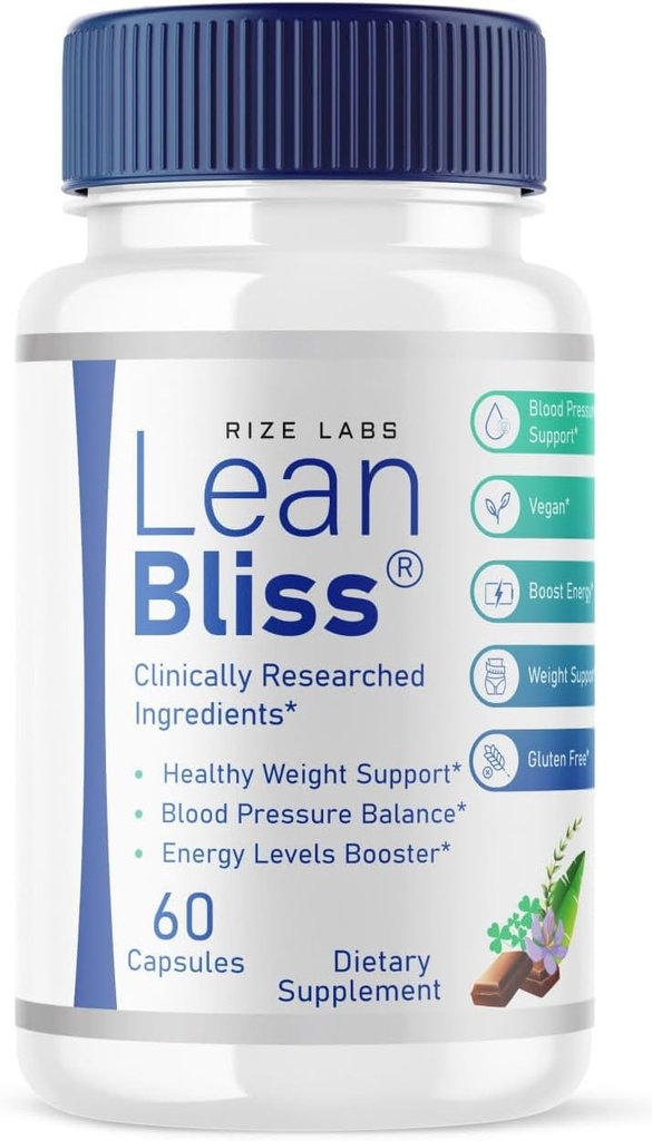 Pillole di perdita di peso della beatitudine magra, formula di bruciare i grassi magra, LeanBliss Advanced Metabolism Capsules for Natural Weight Management & Blood Support, LeanBliss Dietary Supplement Recensioni (60 capsule)
