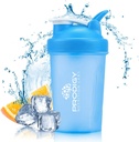 Bottiglia di Shaker Premium di Prodigy Nutrition Labs Perfetta per le Shakes Proteine e Pre Workout -14 Ounce (Blue)
