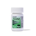 Ferosul maggiore - Ferrous Sulfate 325mg compresse con 65mg di ferro elementare - Supplemento di ferro per le donne, uomini - verde - 100 conte