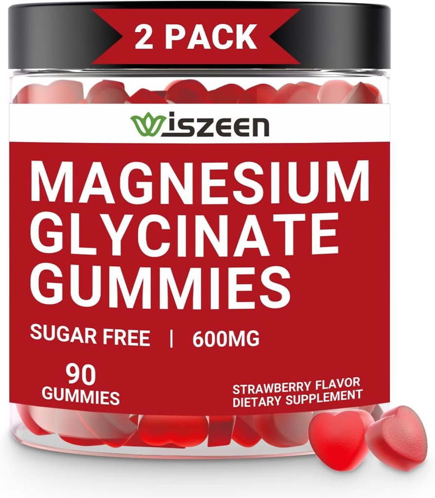 Gommies glycinées de magnésium